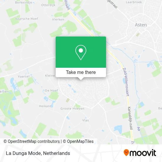 La Dunga Mode map