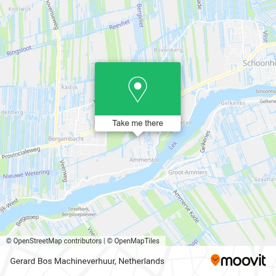Gerard Bos Machineverhuur map
