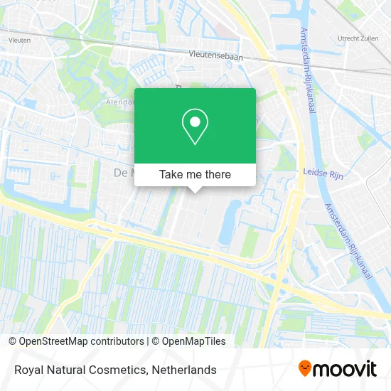 Royal Natural Cosmetics map