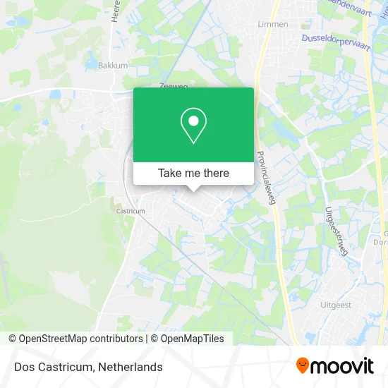 Dos Castricum map
