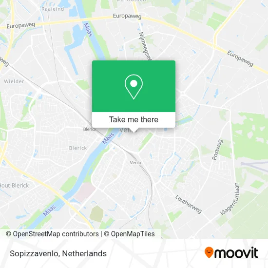 Sopizzavenlo map