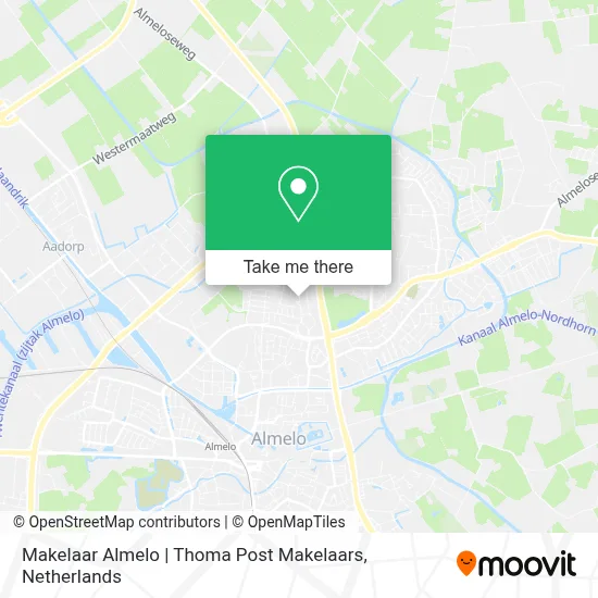 Makelaar Almelo | Thoma Post Makelaars map