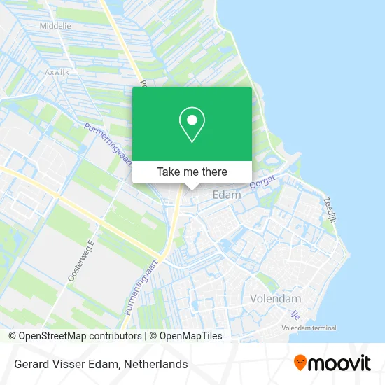 Gerard Visser Edam map