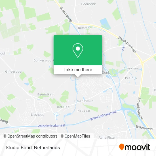 Studio Boud map