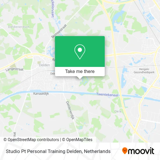 Studio Pt Personal Training Delden map