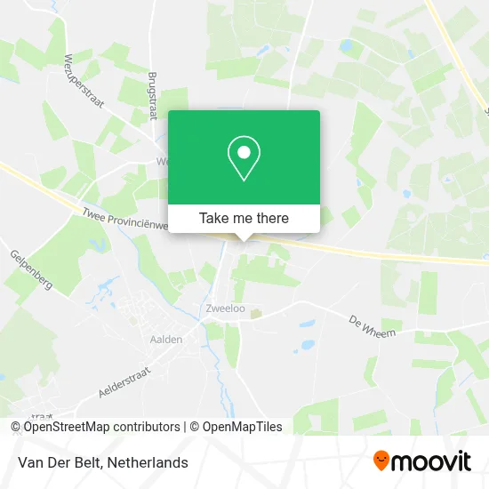 Van Der Belt map