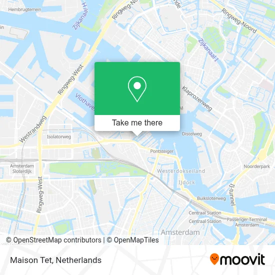 Maison Tet map
