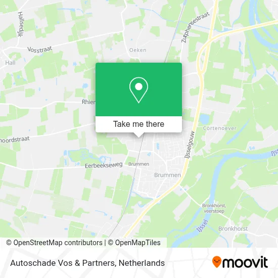 Autoschade Vos & Partners map