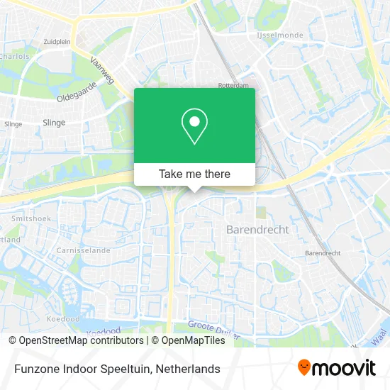 Funzone Indoor Speeltuin map