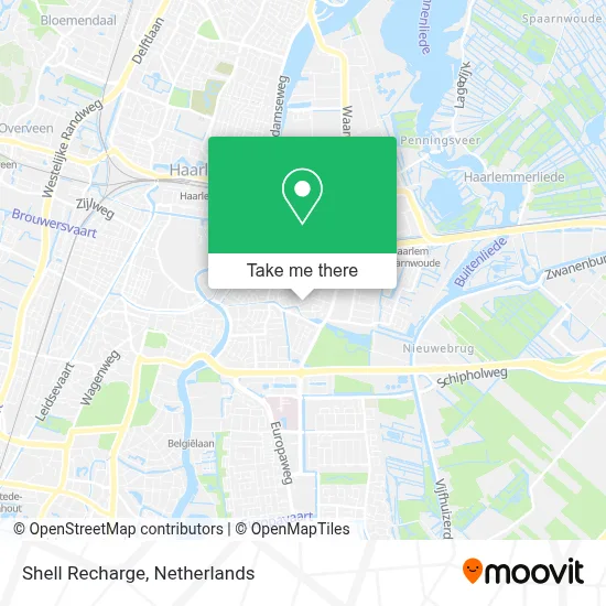 Shell Recharge Karte
