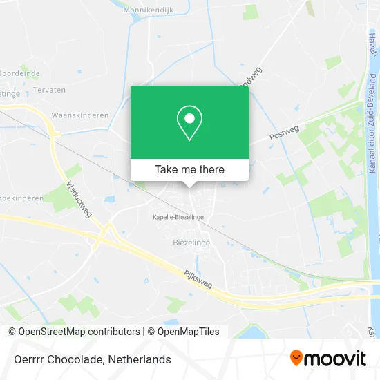 Oerrrr Chocolade map
