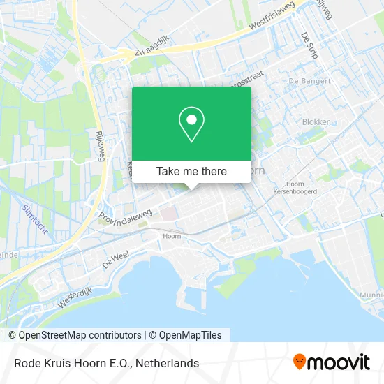 Rode Kruis Hoorn E.O. Karte