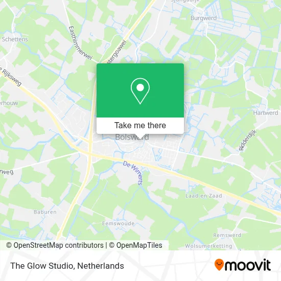The Glow Studio map