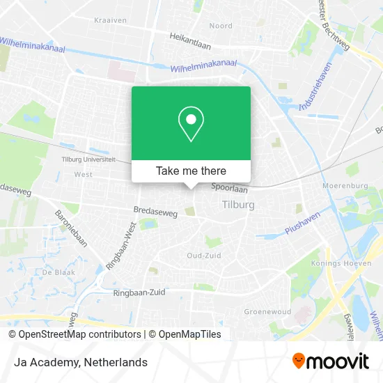 Ja Academy map