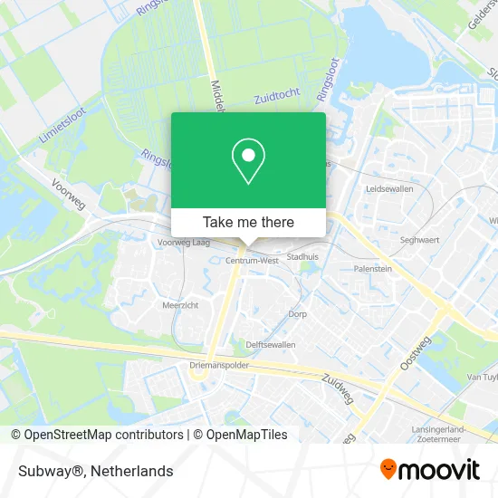 Subway® map