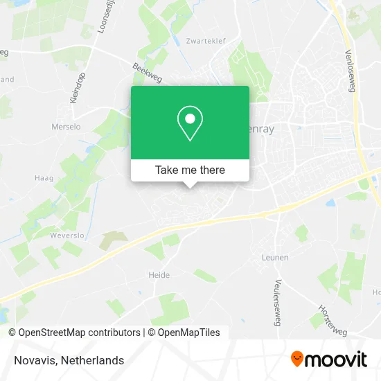 Novavis map