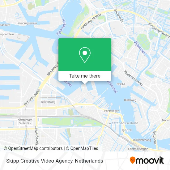 Skipp Creative Video Agency map