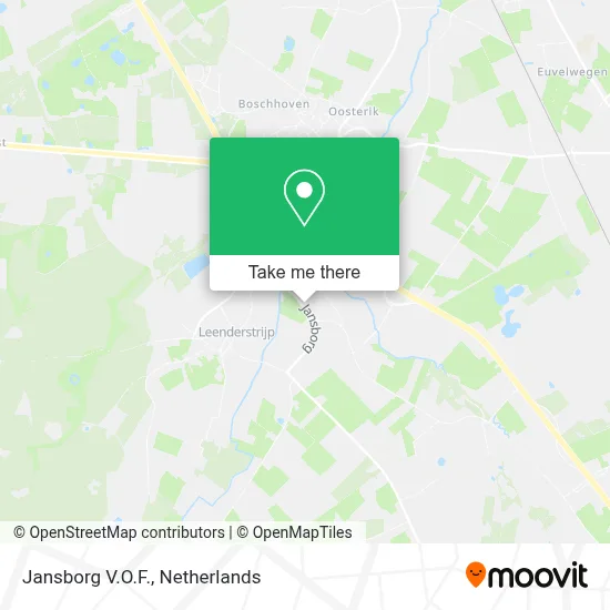 Jansborg V.O.F. map