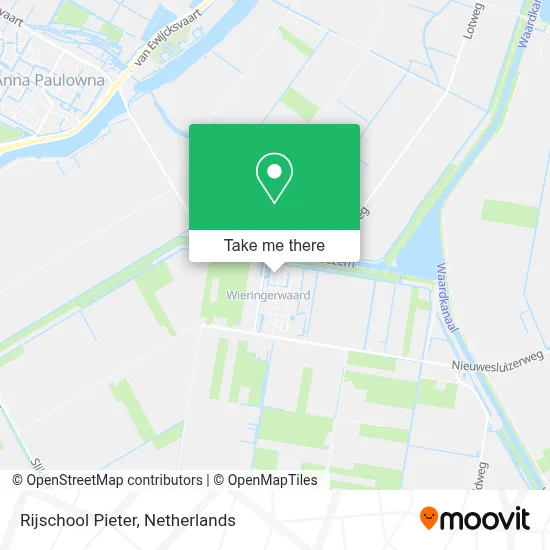 Rijschool Pieter map