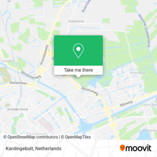 Kardingebult map