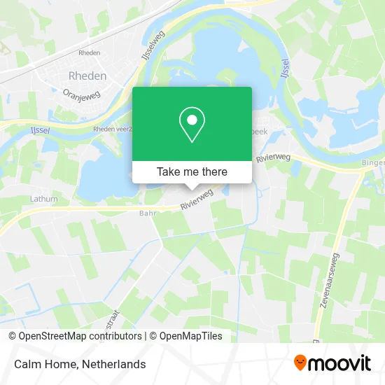 Calm Home map