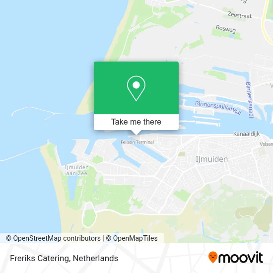 Freriks Catering map