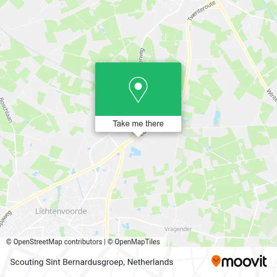 Scouting Sint Bernardusgroep map