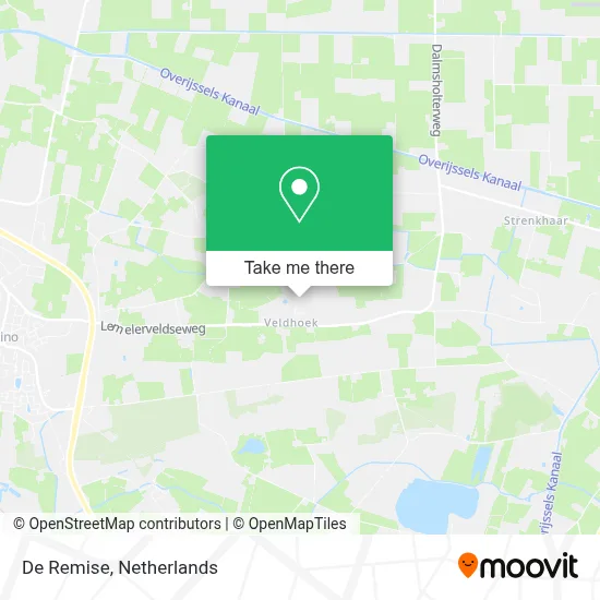 De Remise map