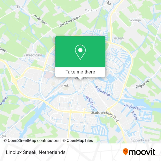 Linolux Sneek map
