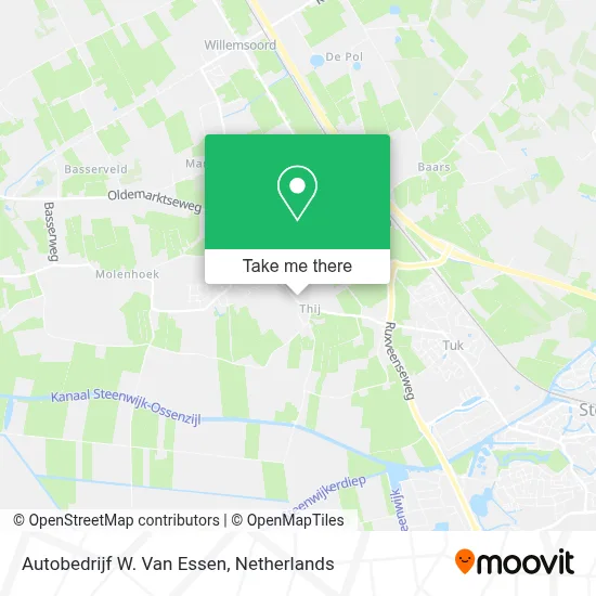 Autobedrijf W. Van Essen map