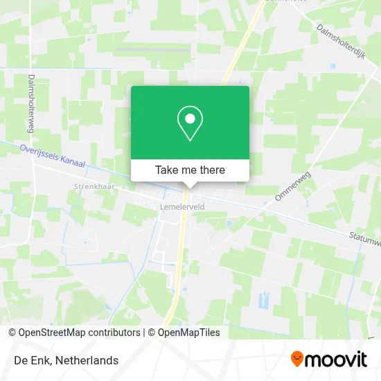 De Enk map