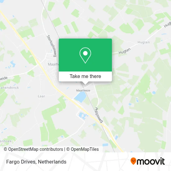 Fargo Drives map