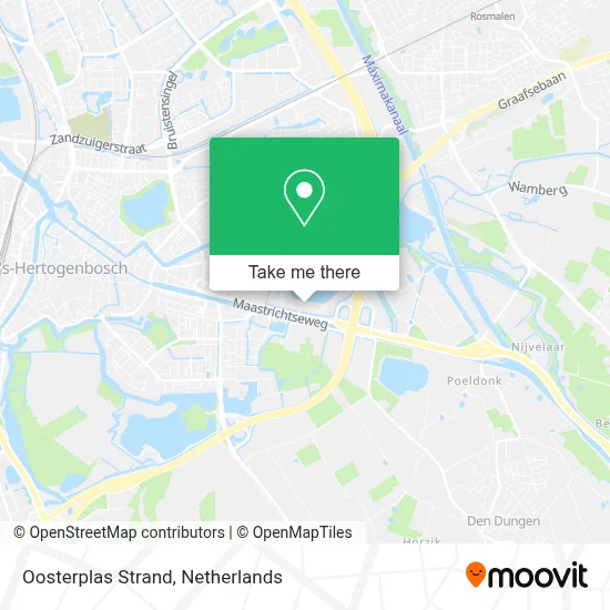 Oosterplas Strand map