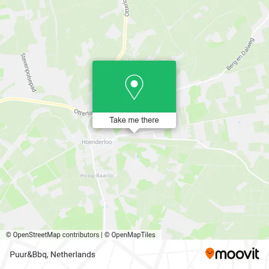 Puur&Bbq map