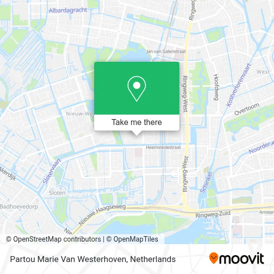Partou Marie Van Westerhoven map