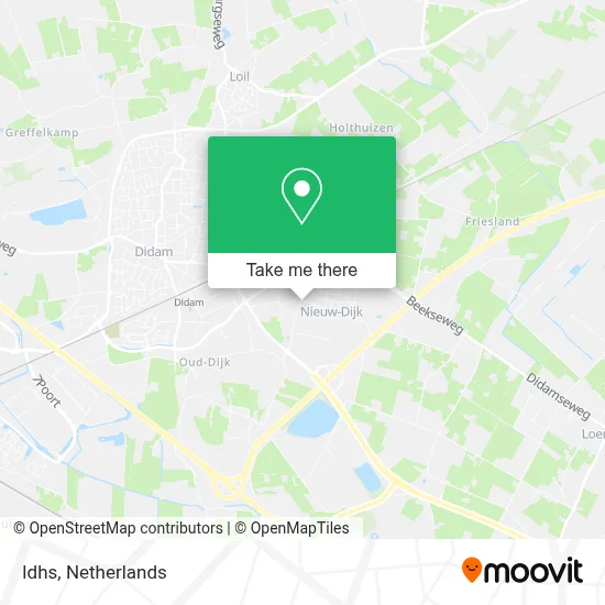 Idhs map