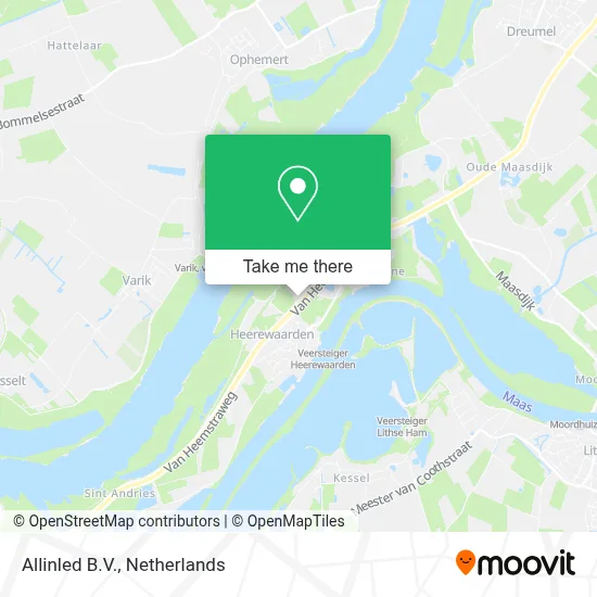 Allinled B.V. map