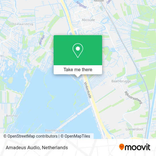 Amadeus Audio map