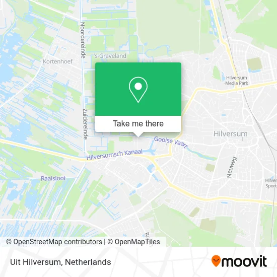 Uit Hilversum map