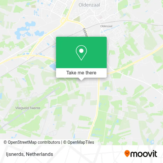 Ijsnerds map