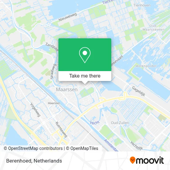 Berenhoed map