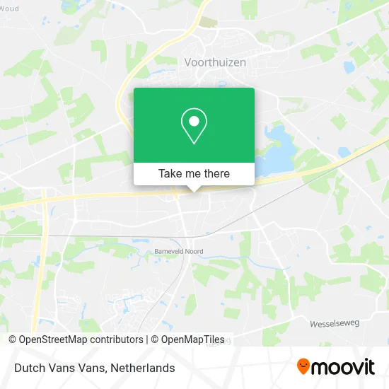 Dutch Vans Vans map