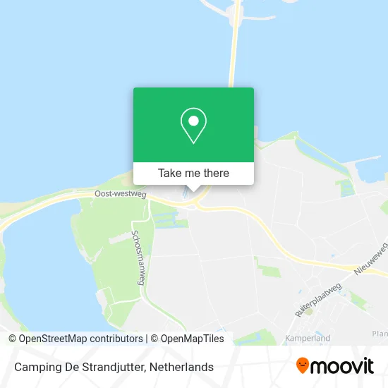 Camping De Strandjutter map
