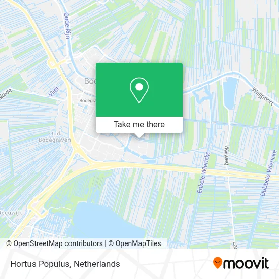 Hortus Populus map