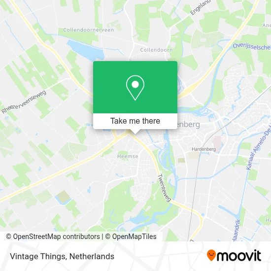 Vintage Things map
