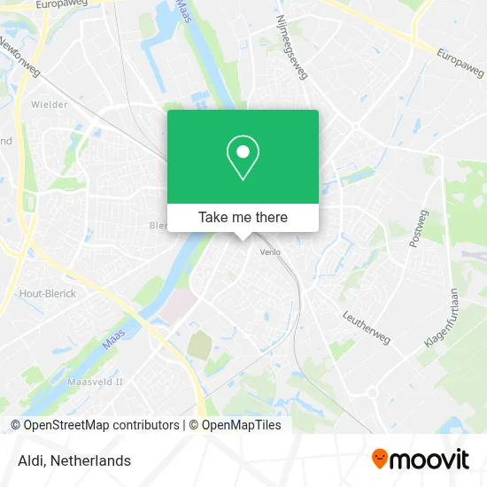 Aldi map
