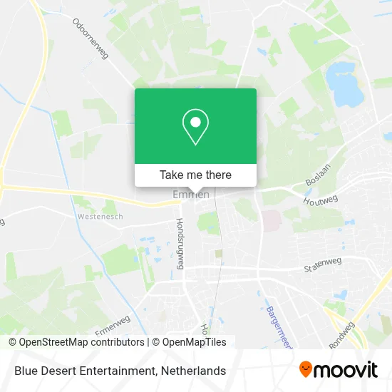 Blue Desert Entertainment map
