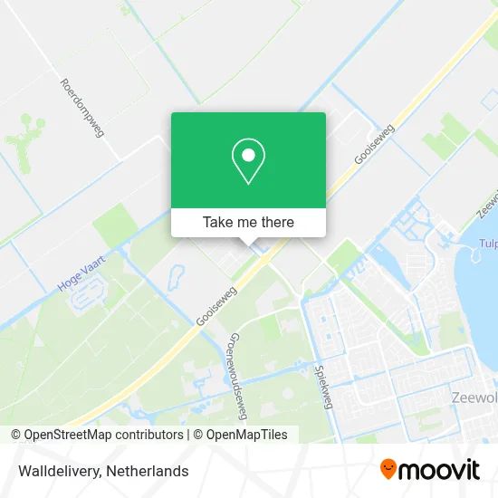 Walldelivery map