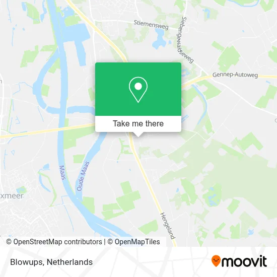 Blowups map