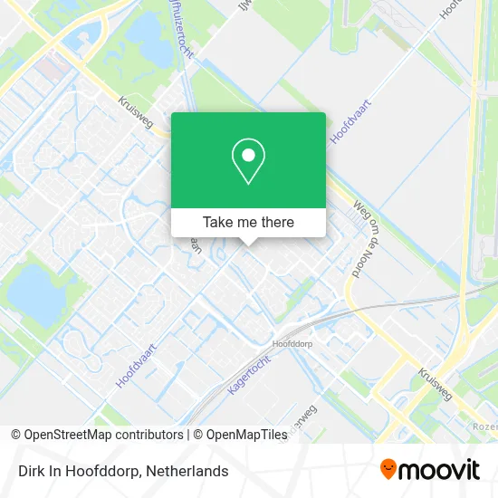 Dirk In Hoofddorp map